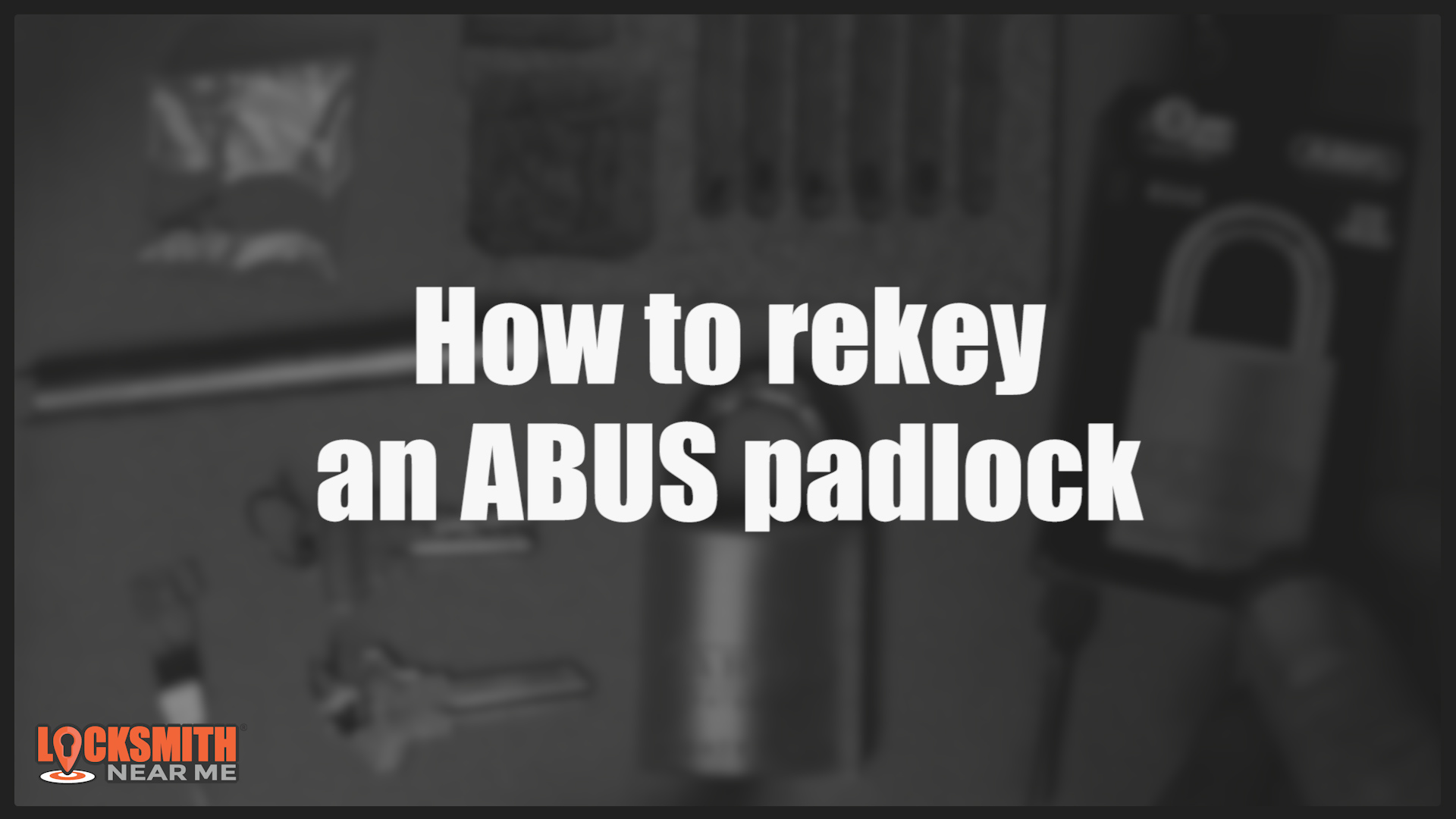 how to rekey padlock